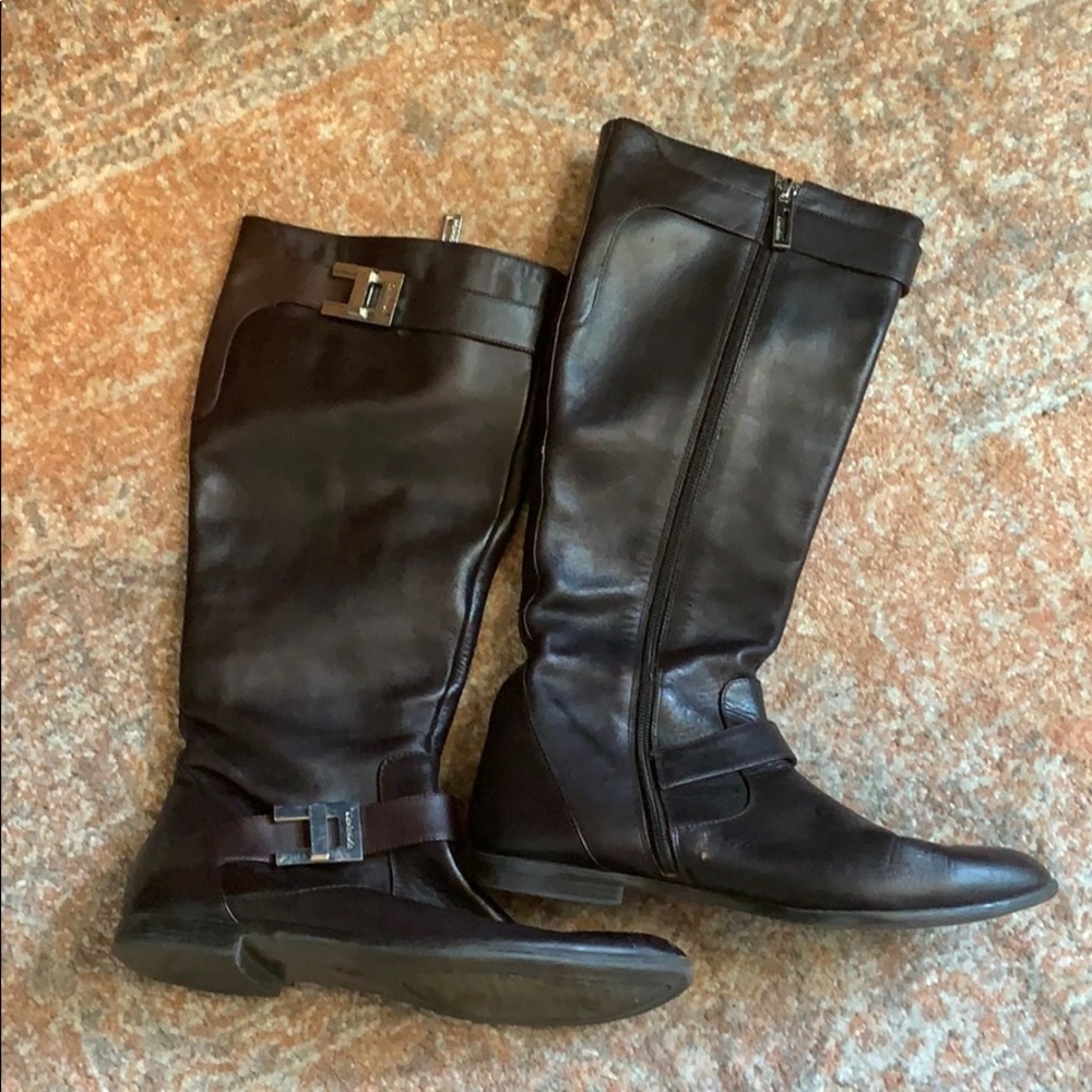 Calvin Klein Leather Boots